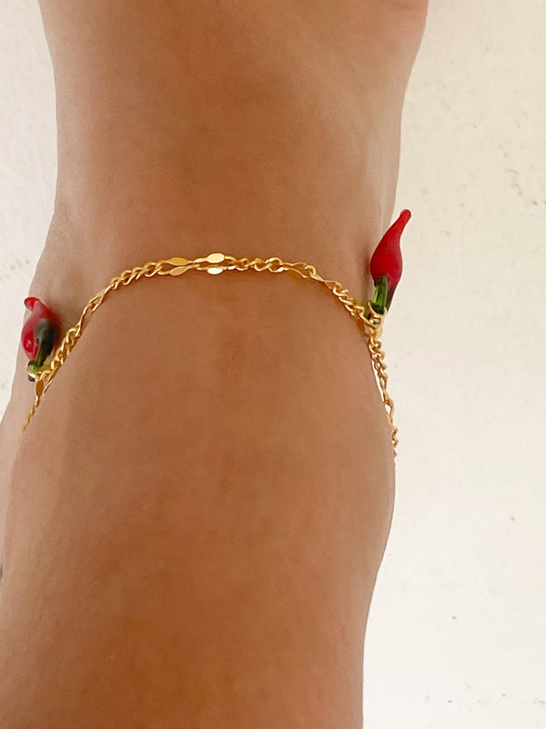HOT STUFF ANKLET