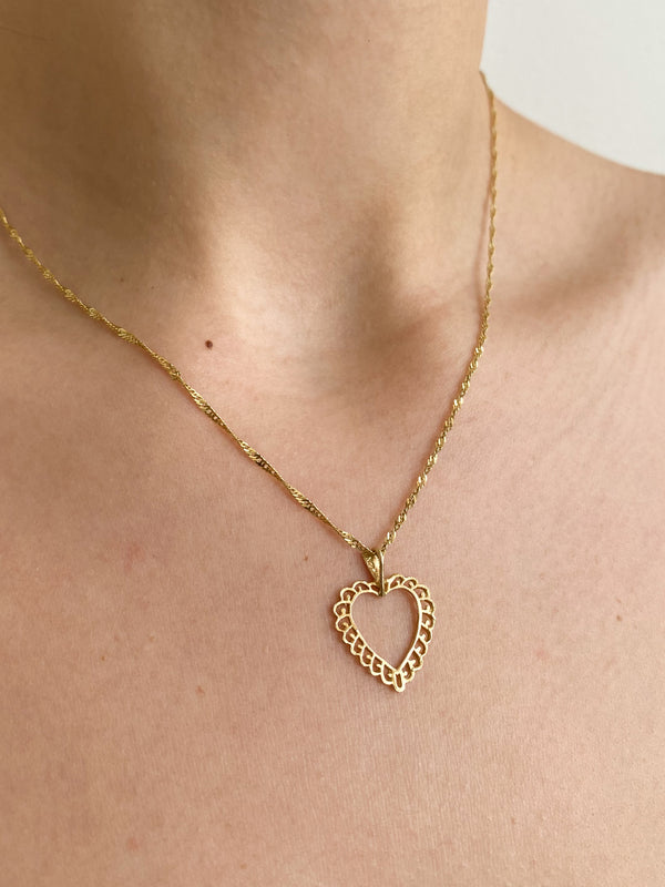 I Think I Love You Pendant